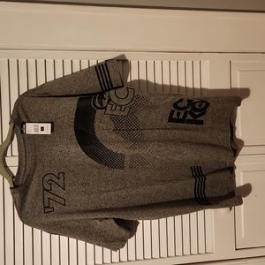ECKO UNLTD MEN'S GRAY TEE SIZE LARGE NEW WITH TAG